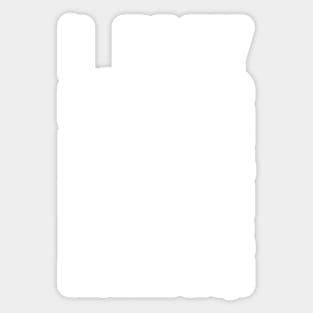 I Play Guitar Because Punching People is Frowned Upon Sticker